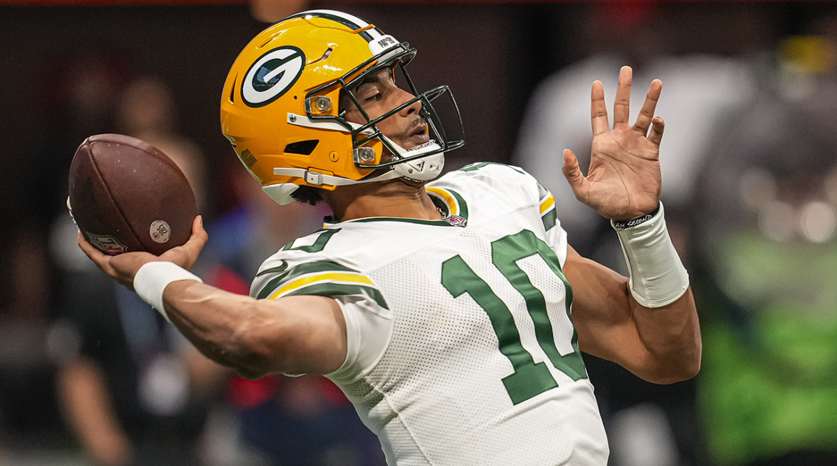 Green Bay Packers quarterback Jordan Love